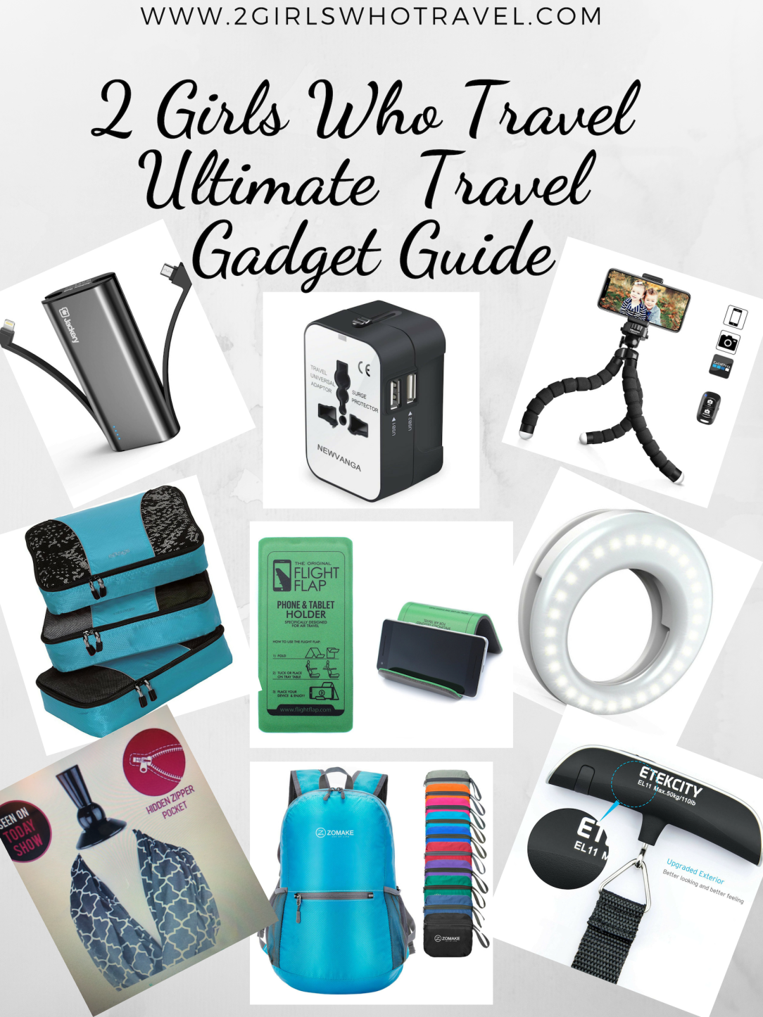 2 Girls Who Travel Ultimate Travel Gadget Guide – 2girlswhotravel
